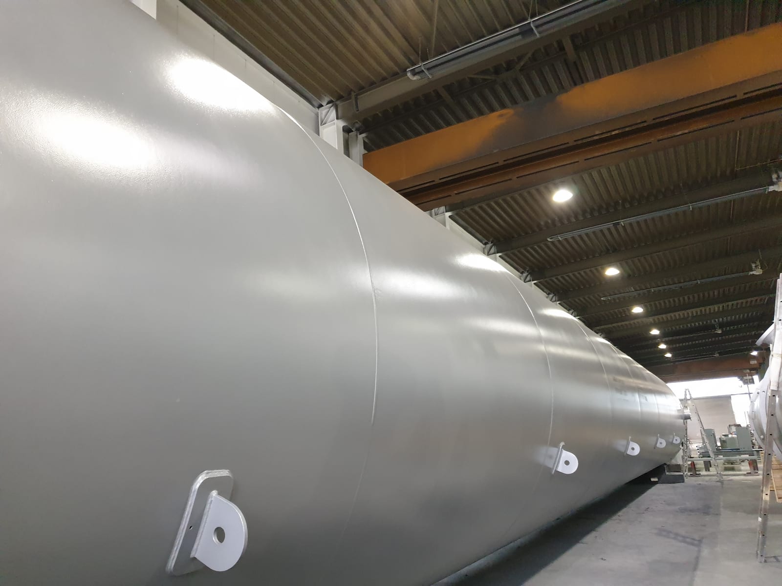 Painting/Coating and Final Inspection, Pressure Swing Adsorption Package and Process Gas Cooler, ROKOREX Schmidt, Niederfischbach, Germany