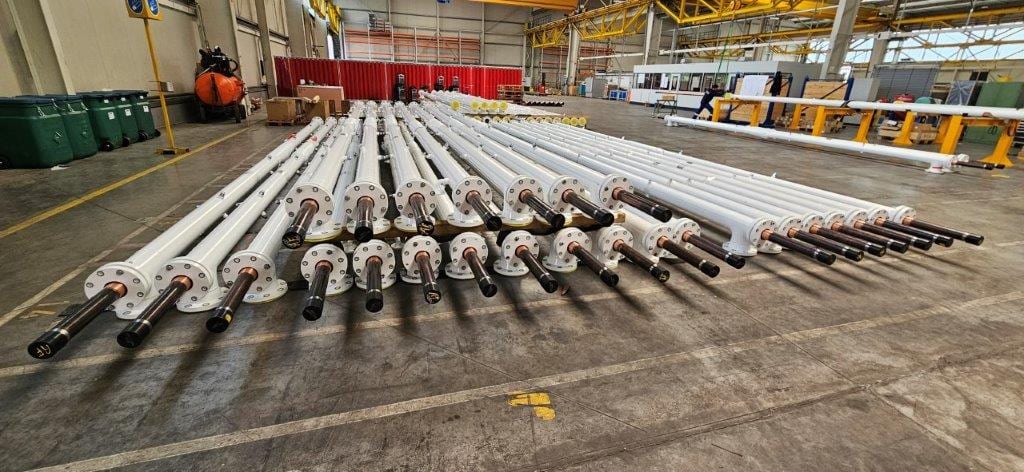 Final Inspection, HP Tubes and Jackets, Uhde High Pressure GmbH, Dortmund, Germany
