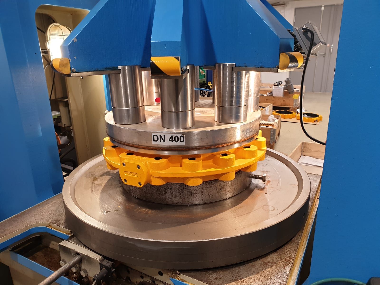 Functional Test, Body Sealing Resistance Test, Leak Test and Final Inspection, Valves, EBRO ARMATUREN Gebr. Bröer GmbH, Hagen, Germany