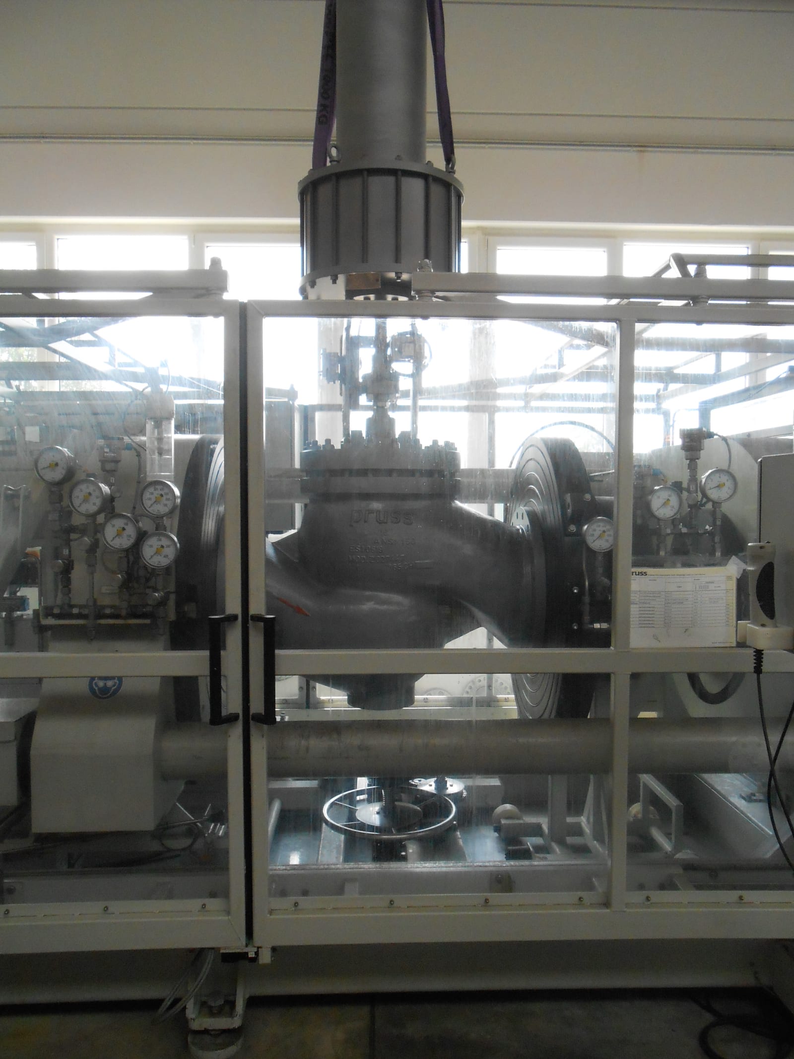 Seat Leakage Test, Operational Test and Final Inspection, Valves, Waldemar Pruss Armaturenfabrik GmbH, Hannover, Germany