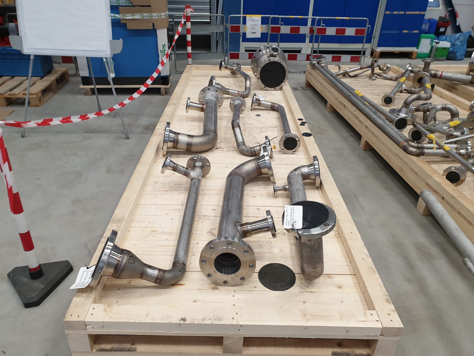 Visual Test (VT) and Radiographic Test (RT), Piping, VDL Energy System BV, Almelo, The Netherlands